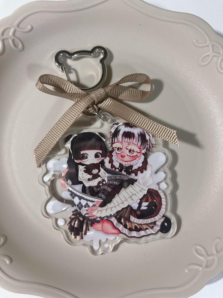 くまちゃんアクリルキーホルダー