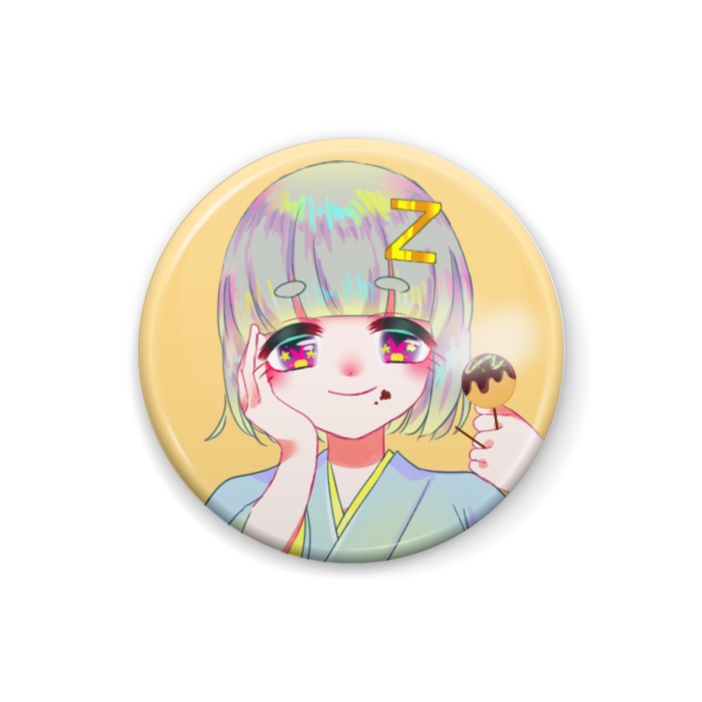 りん姫 缶バッジ
