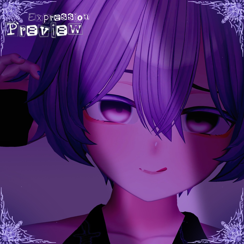 「桔梗(Kikyo)用」Snowy Make-up Nail and Eyes Texture Sale