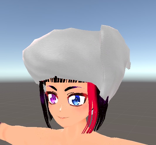 【VRChat向け】頭タオル【3Dモデル】