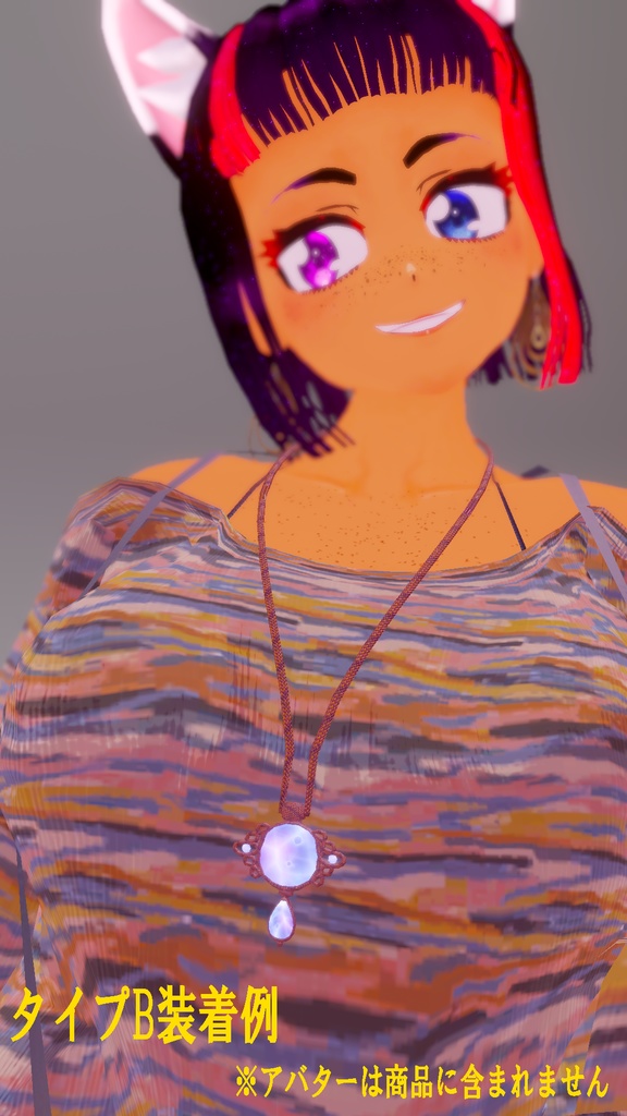 マクラメ風ペンダントセット(タイプ3種類xカラー4種)