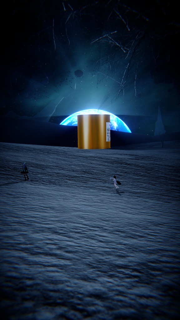 メタバース用テスラ缶【3Dモデル】