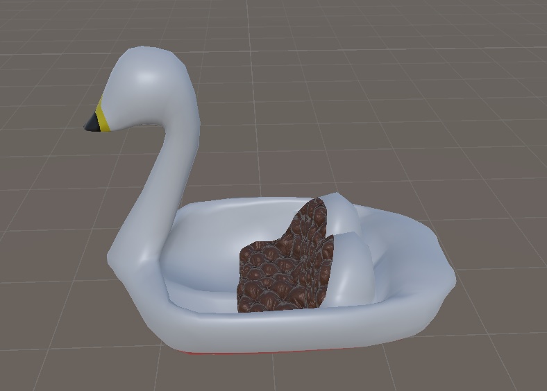 ラブラブ・スワンボート【3Dモデル】