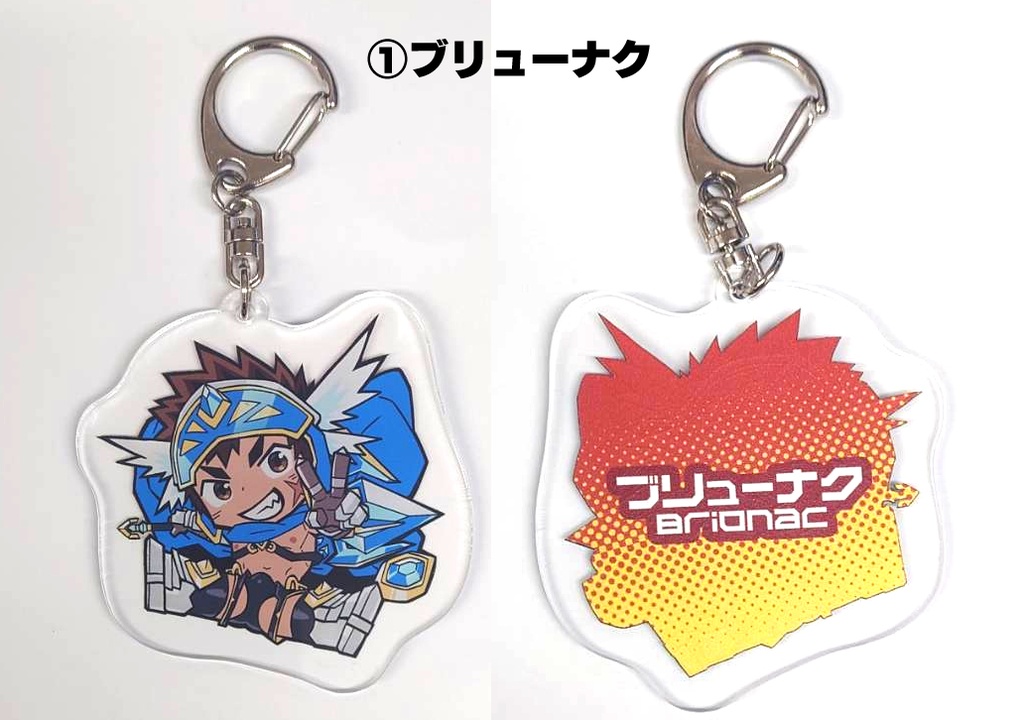 非公式クレサガキャラ アクリルキーホルダー