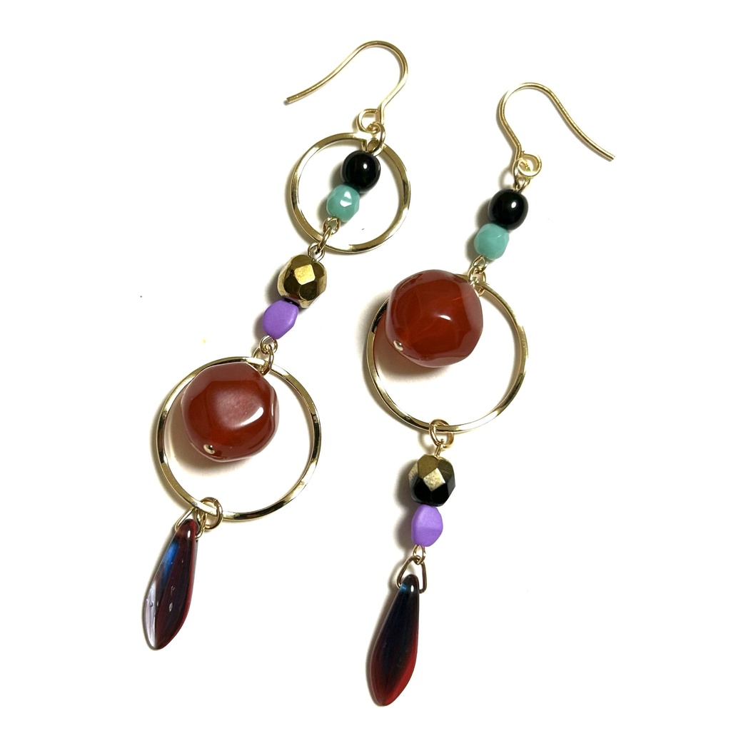 静形薙刀イメージピアス・イヤリング（とうらぶ）