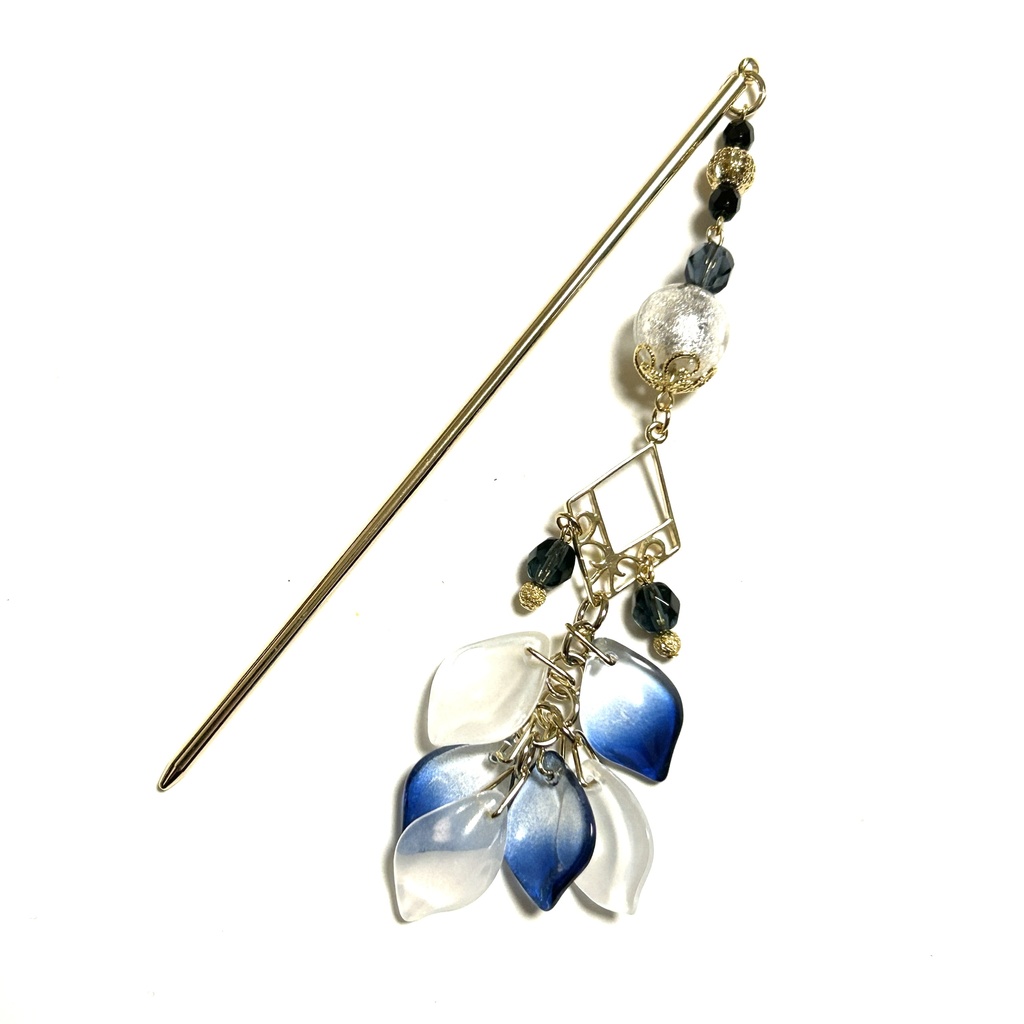 鶴丸国永イメージ簪 かんざし（とうらぶ）