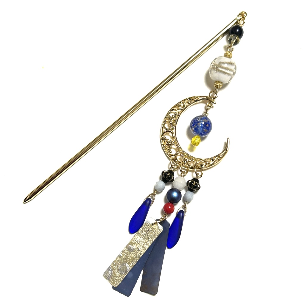 三日月宗近イメージ簪 かんざし（とうらぶ）