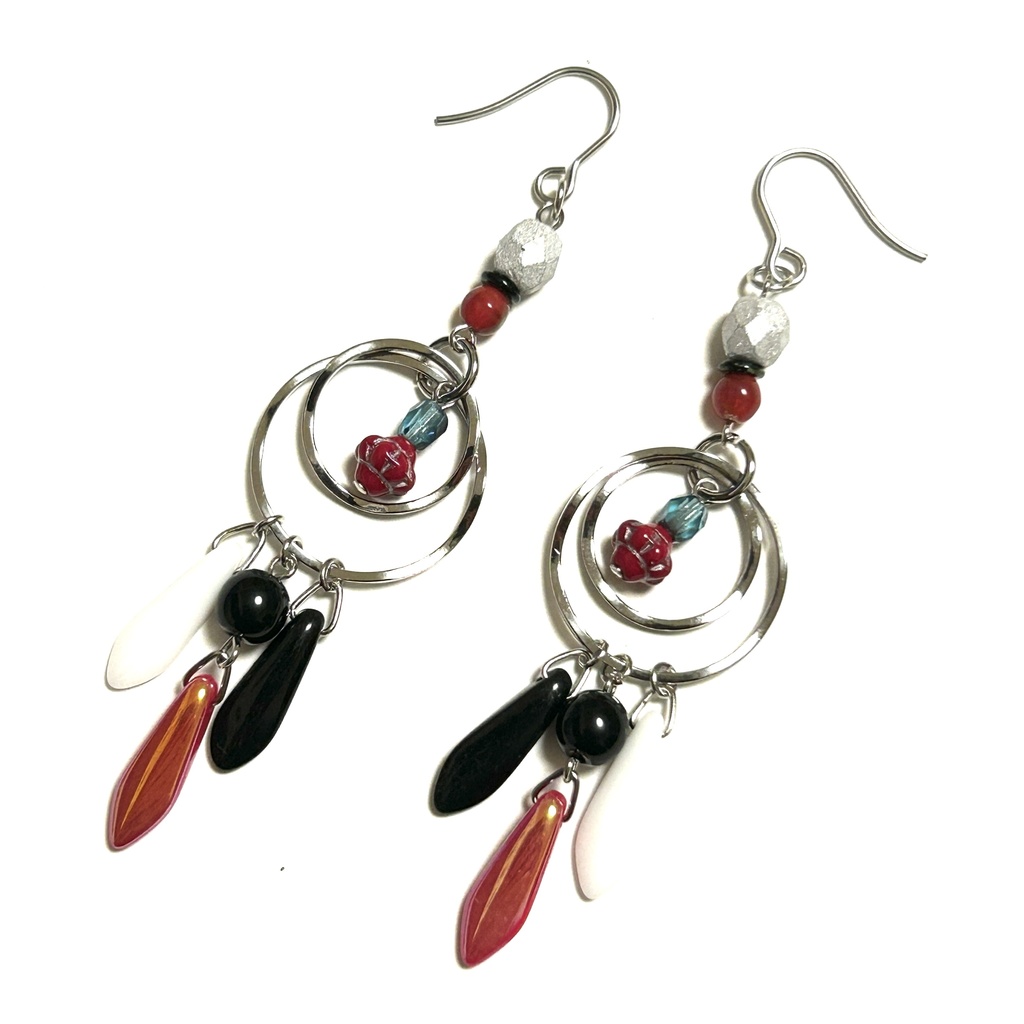 道誉一文字イメージピアス・イヤリング（とうらぶ）