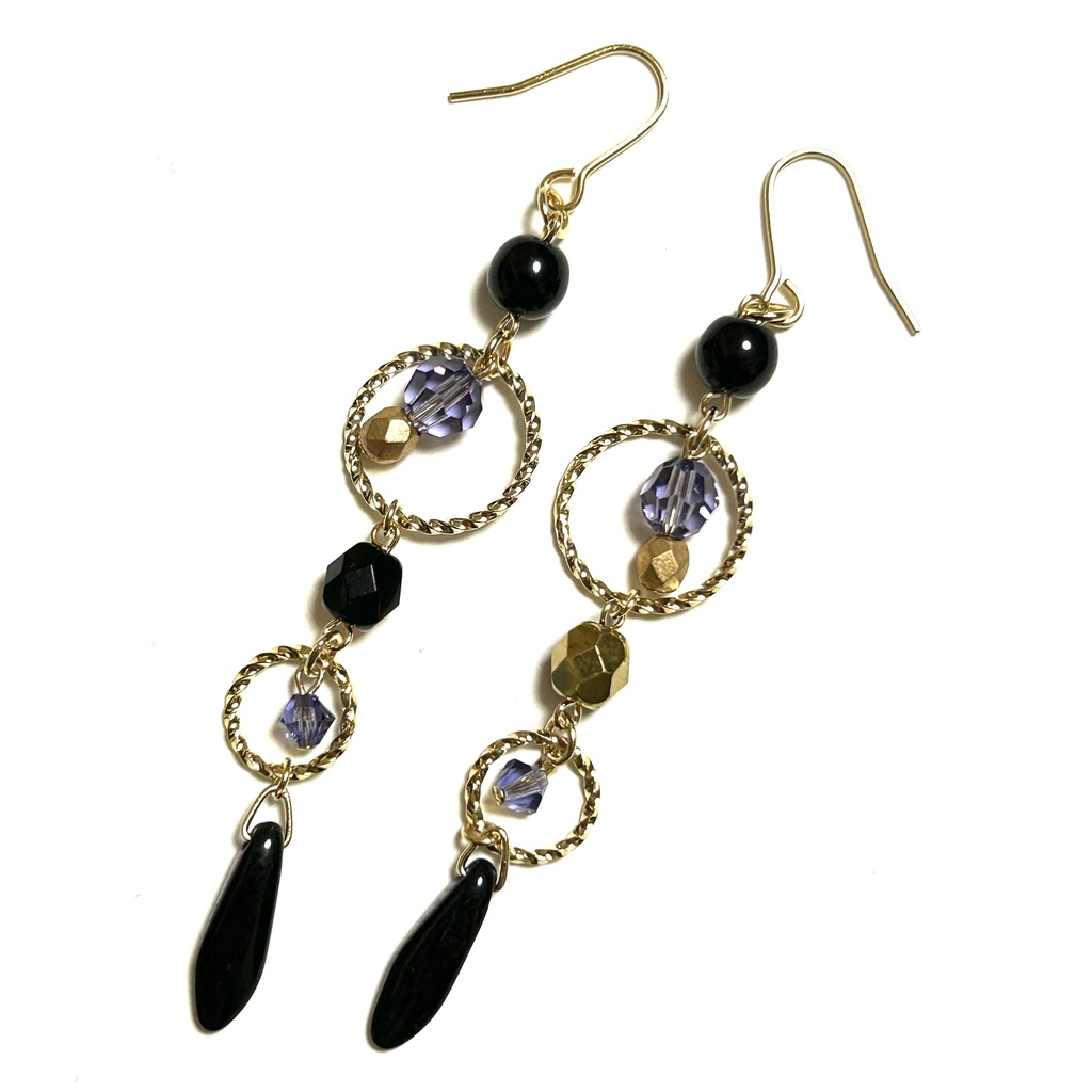 安宅切イメージピアス・イヤリング（とうらぶ）