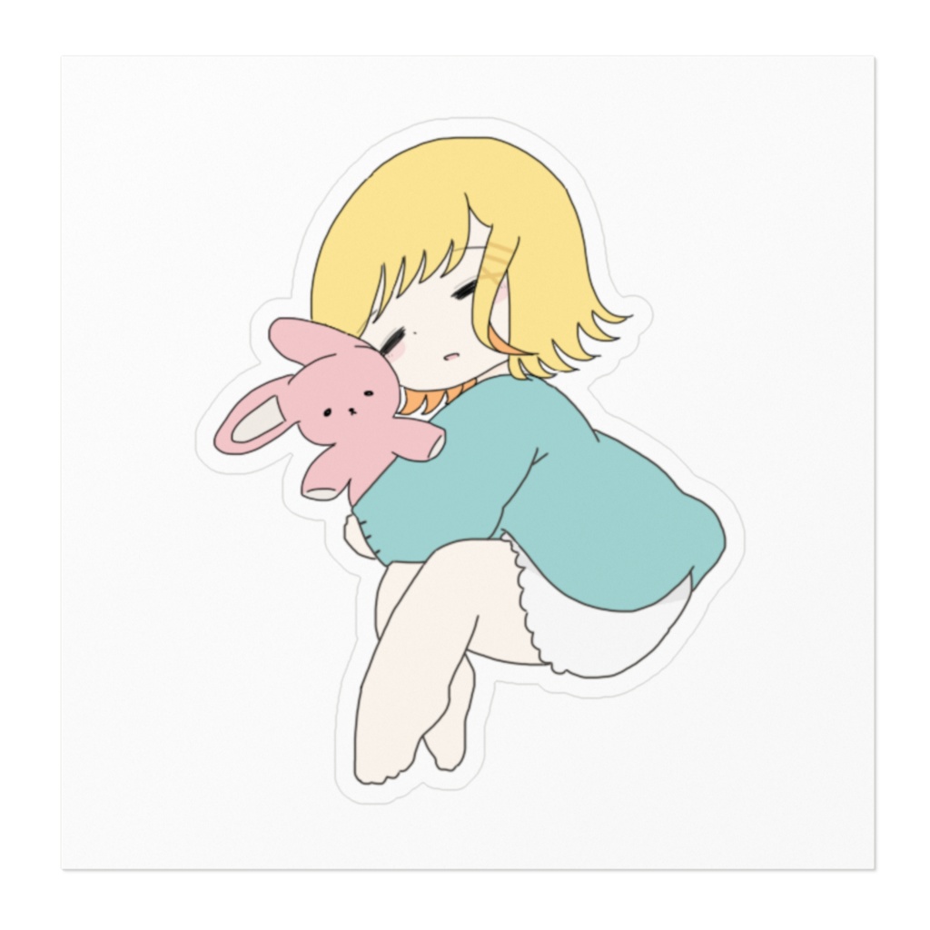 すやすやステッカー