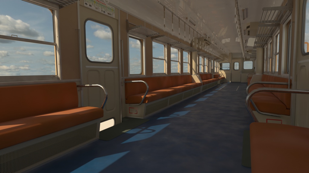 blender 小湊鐵道キハ205