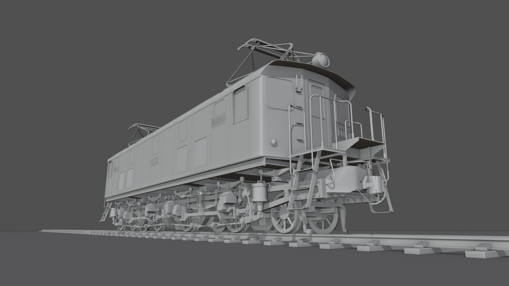 blender 旧鉄道省ED16