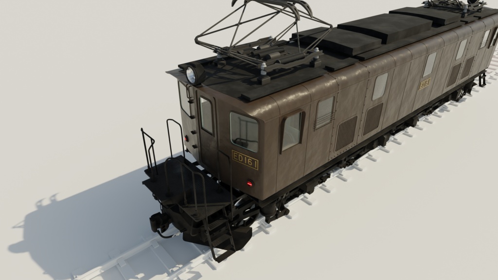 blender 旧鉄道省ED16