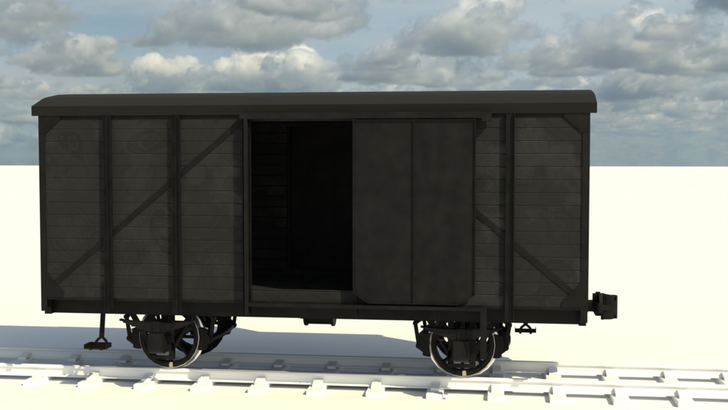 blender 貨車セット