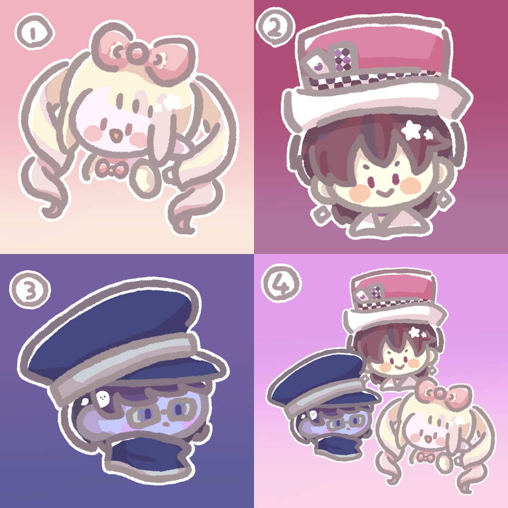 アクリルキャンディチャーム