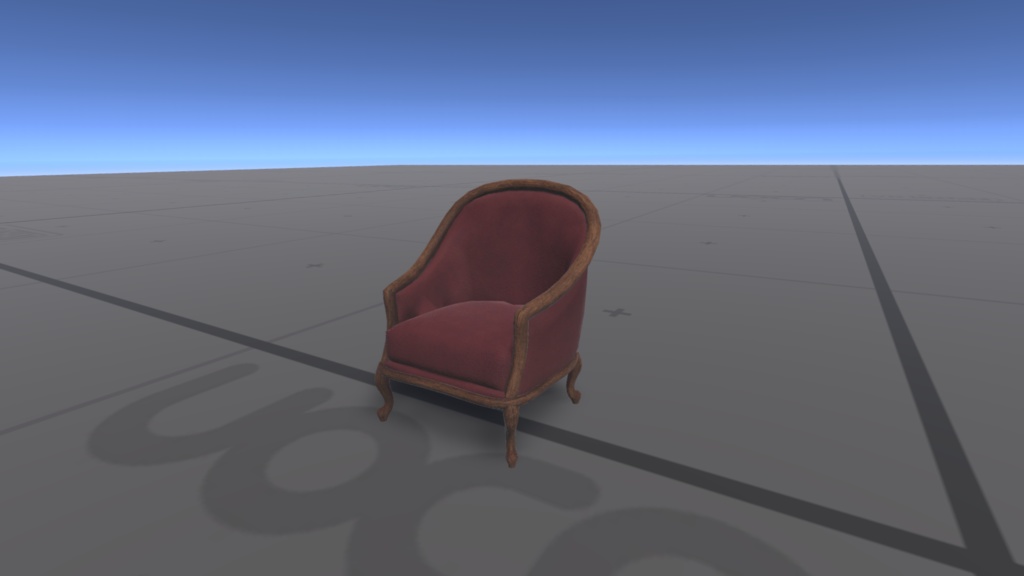 座れる!一人掛けソファ【UdonSharp】