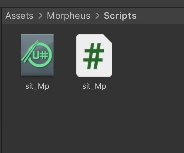 座れる!一人掛けソファ【UdonSharp】