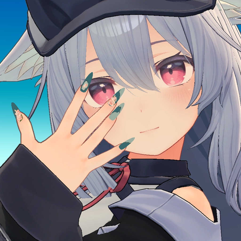 【さくら屋雑貨店】薔薇薫るローズVRネイルチップ【MDollnail対応】