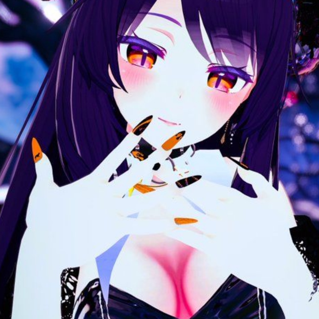 【さくら屋雑貨店】はぴはろVRネイルチップ【MDollnail対応】