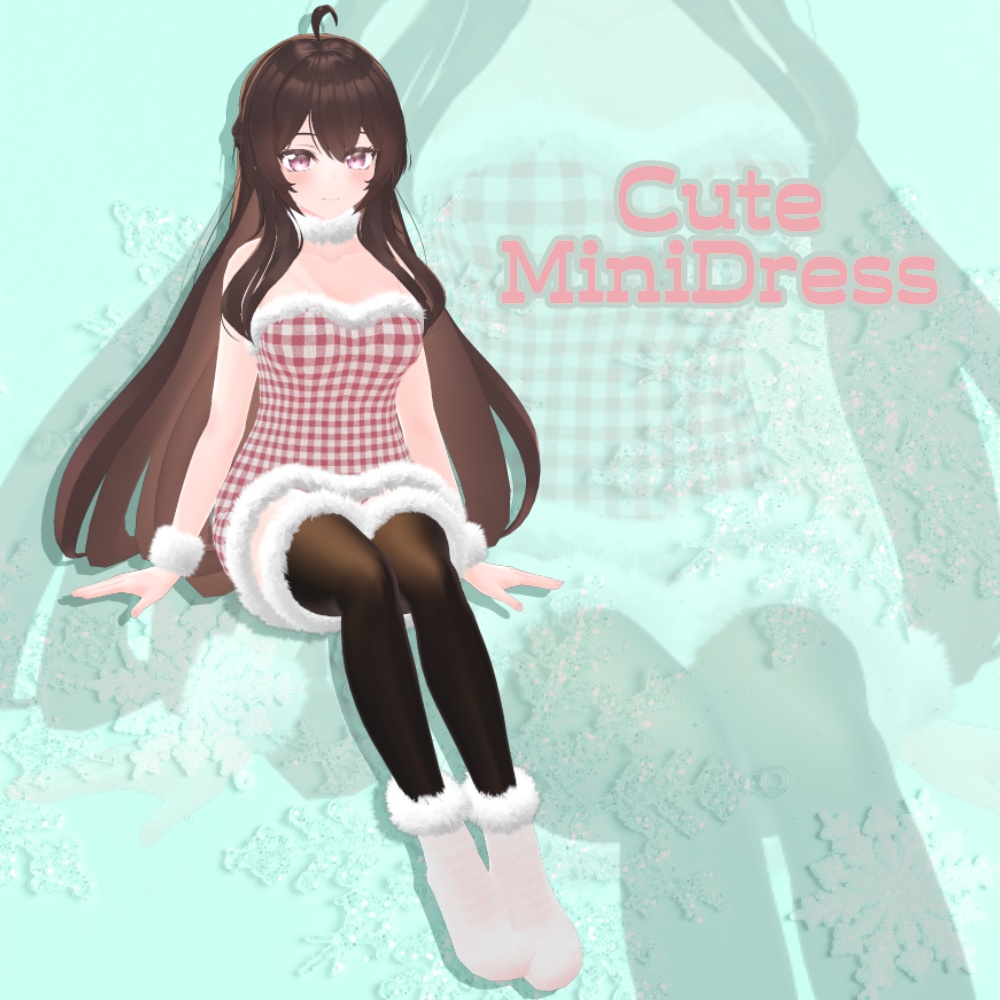 CuteMiniDress&FurPierce【22アバター対応】