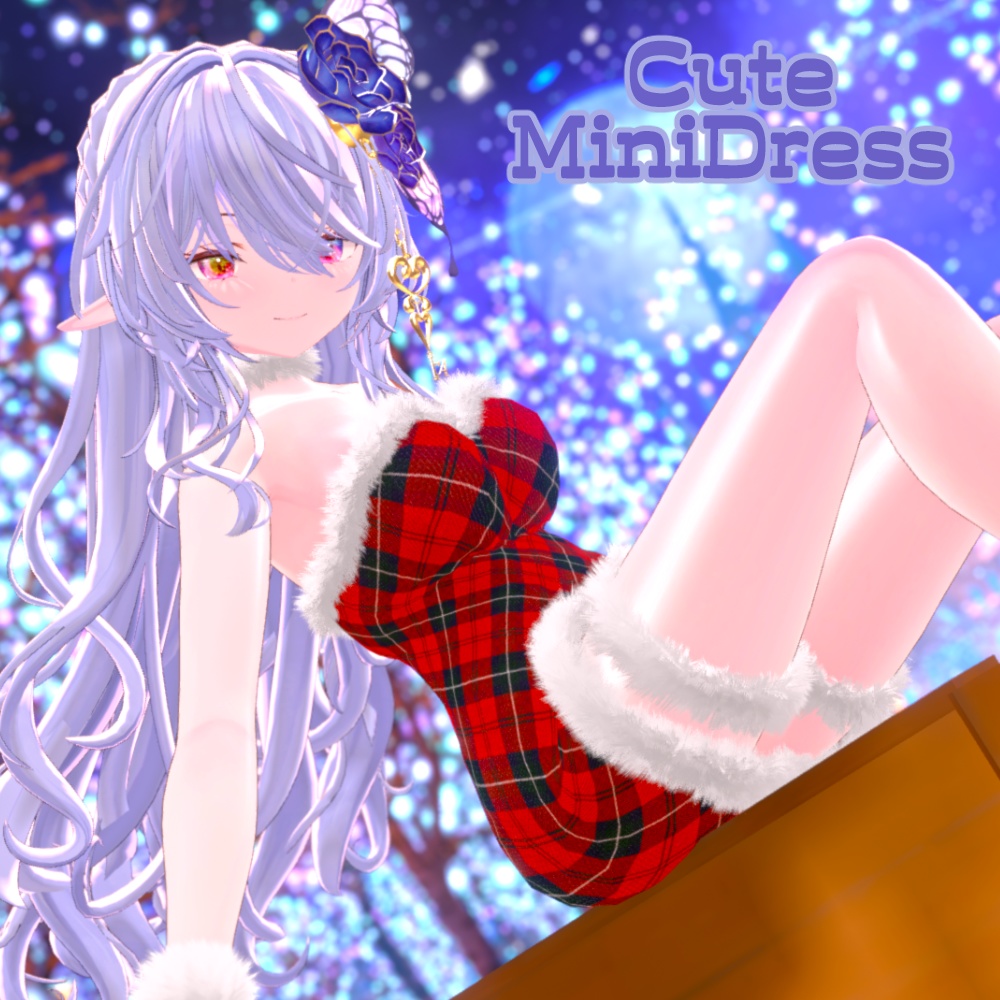 CuteMiniDress&FurPierce【22アバター対応】