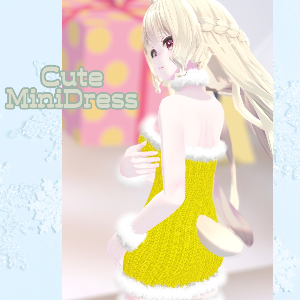 CuteMiniDress&FurPierce【22アバター対応】