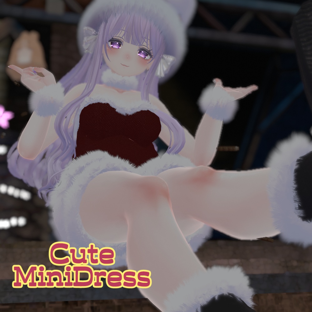 CuteMiniDress&FurPierce【22アバター対応】