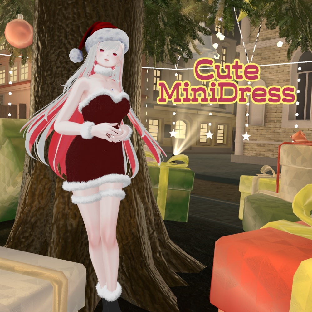 CuteMiniDress&FurPierce【22アバター対応】