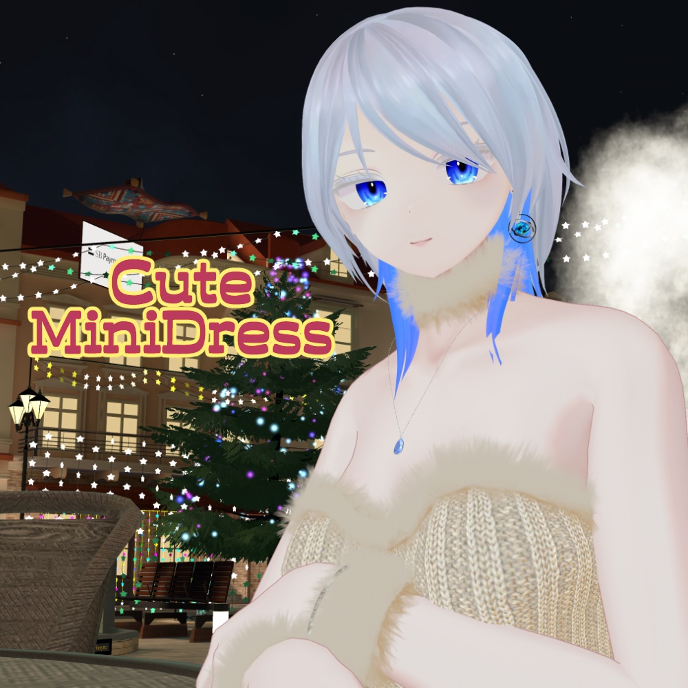 CuteMiniDress&FurPierce【22アバター対応】