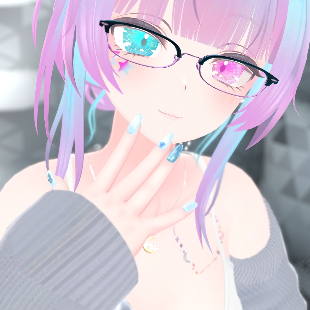 【8アバター対応】BridalNailTip【MA対応】