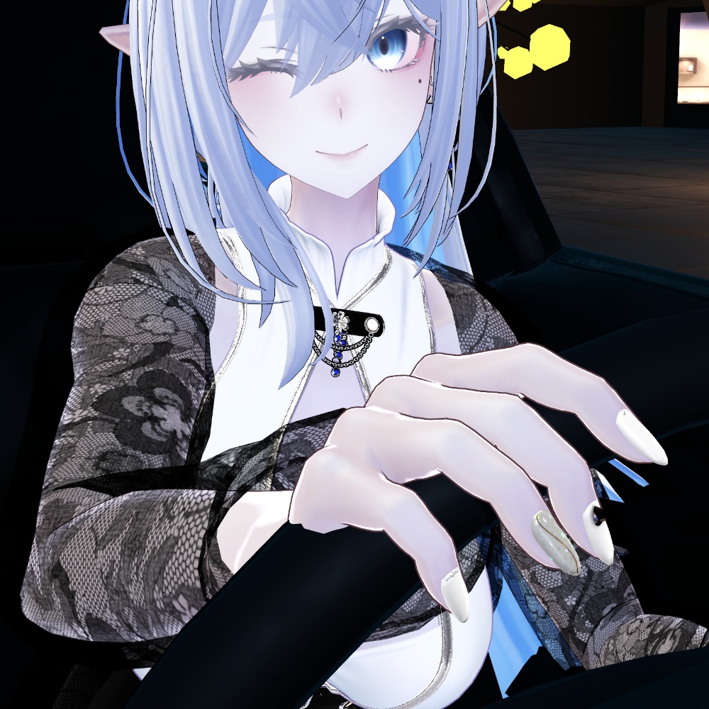 【8アバター対応】BridalNailTip【MA対応】