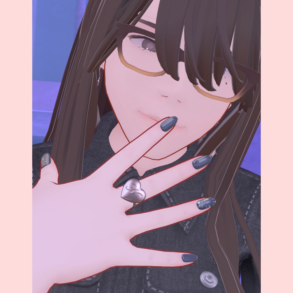 【8アバター対応】BridalNailTip【MA対応】