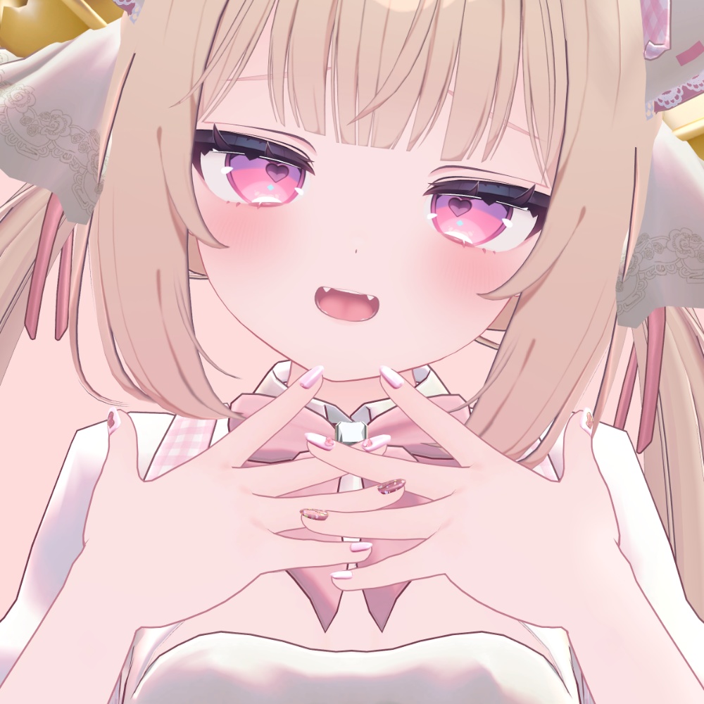 【8アバター対応】BridalNailTip【MA対応】