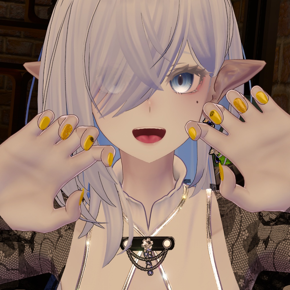 【8アバター対応】BridalNailTip【MA対応】