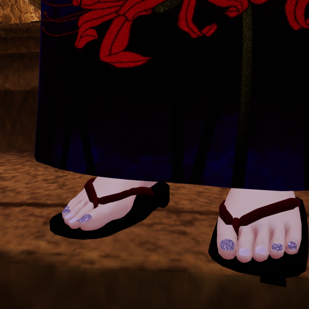 【5アバター対応】CoffinNail【Hand&Foot】