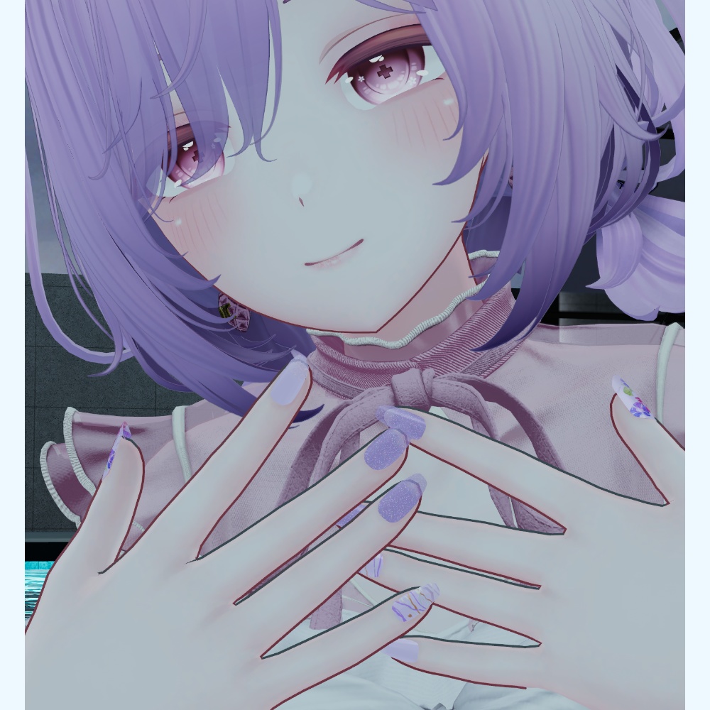 【5アバター対応】CoffinNail【Hand&Foot】