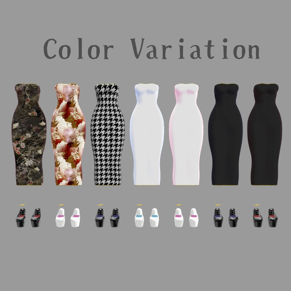 【森羅専用】TightLongDress