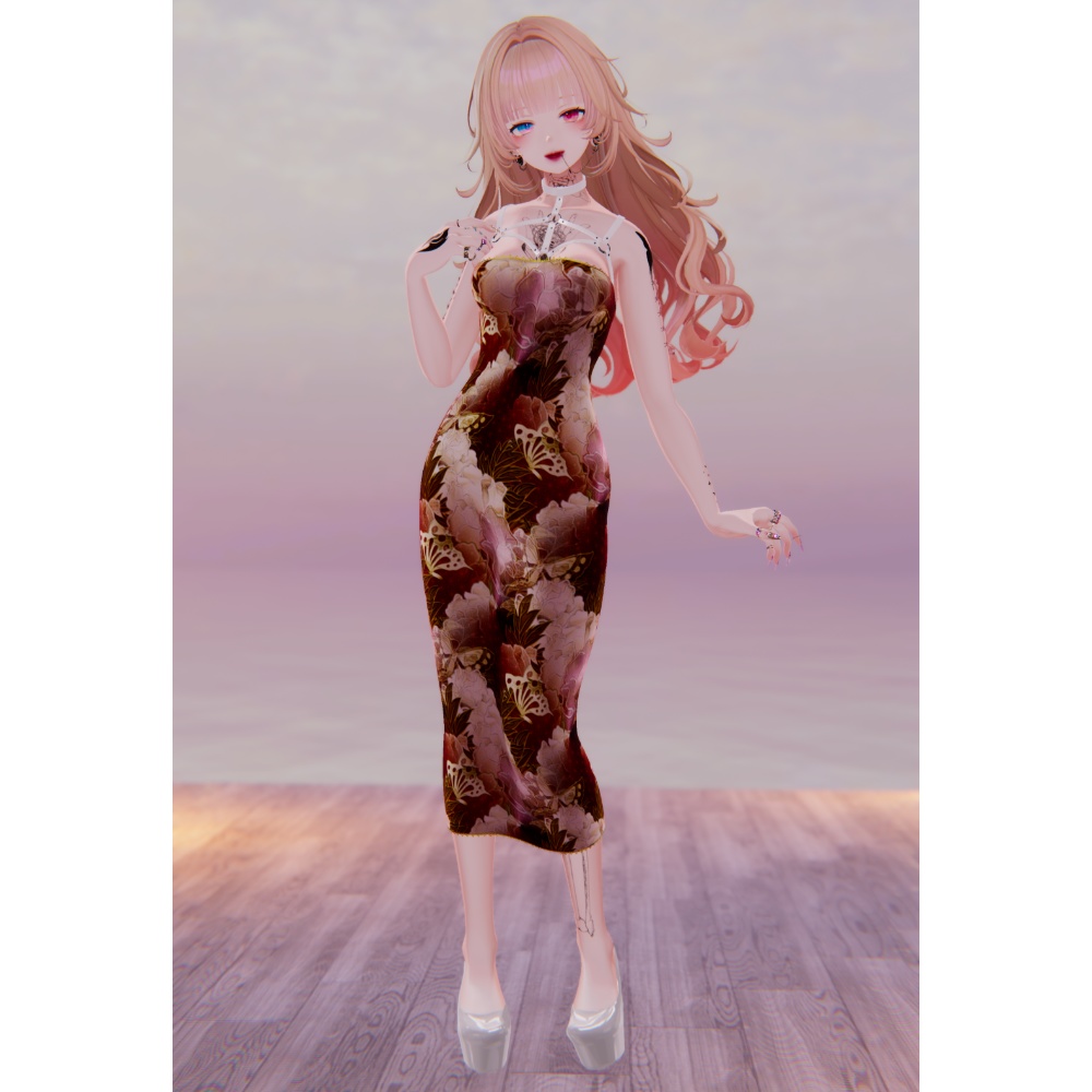 【森羅専用】TightLongDress