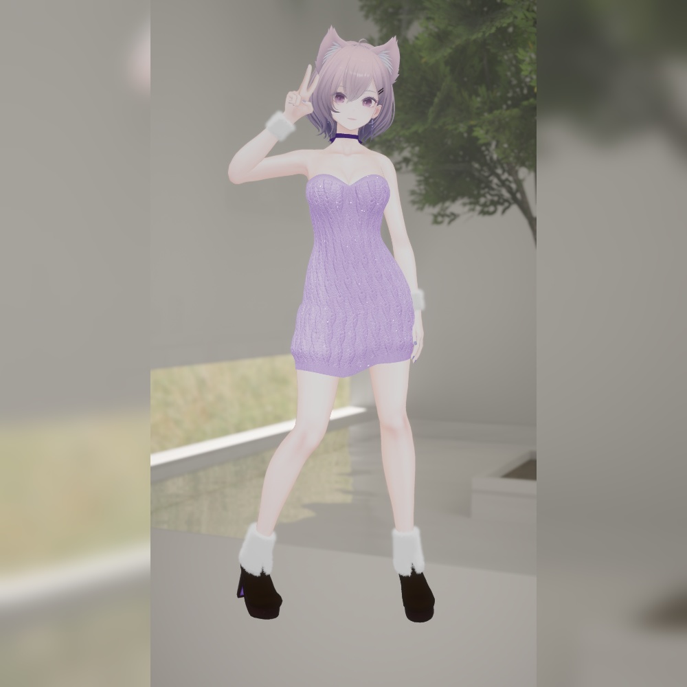 【白雨/森羅対応】Re:CuteMiniDress