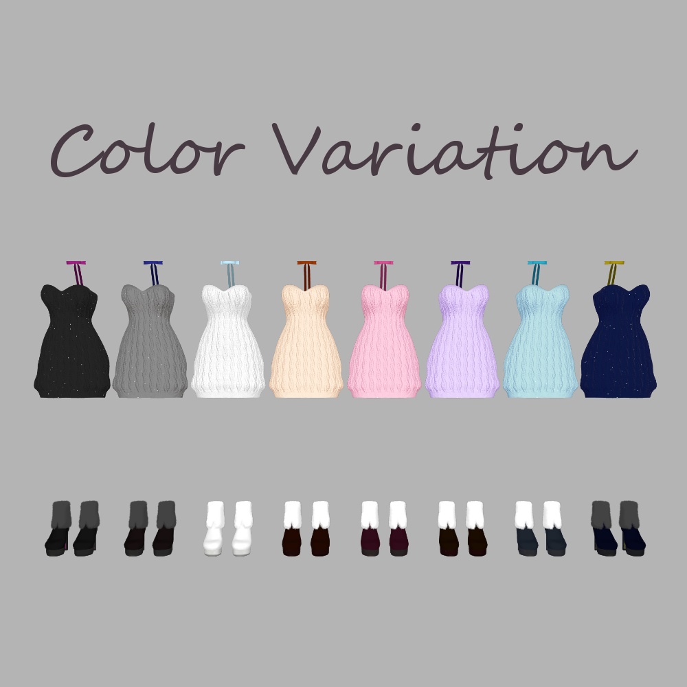 【白雨/森羅対応】Re:CuteMiniDress