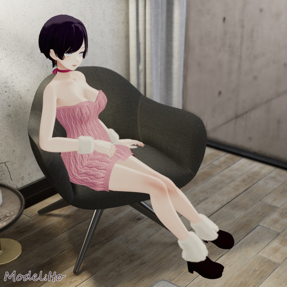 【白雨/森羅対応】Re:CuteMiniDress