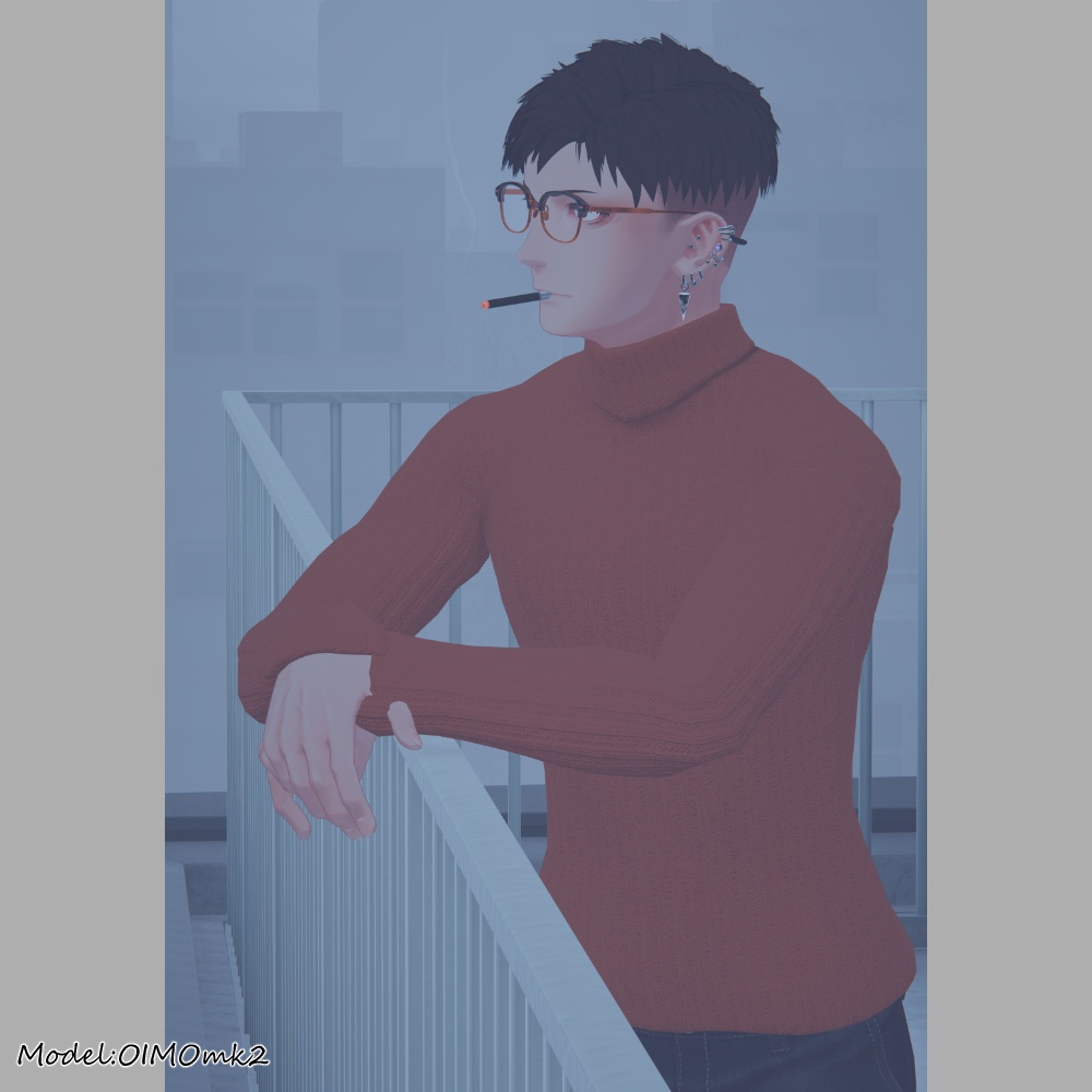 TurtleNeckSweater【珍飯亭共通素体用】