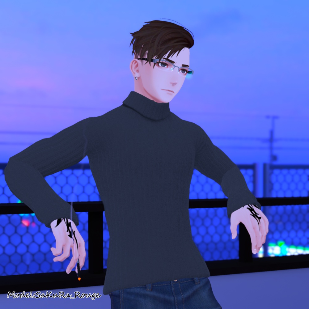 TurtleNeckSweater【珍飯亭共通素体用】