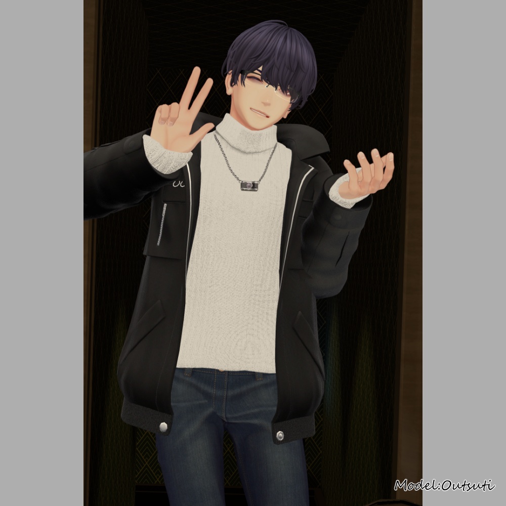 TurtleNeckSweater【珍飯亭共通素体用】