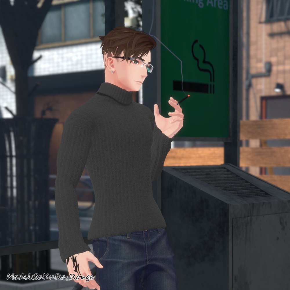 TurtleNeckSweater【珍飯亭共通素体用】