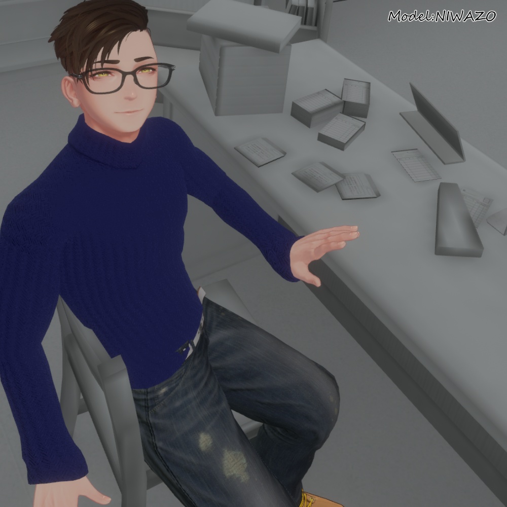 TurtleNeckSweater【珍飯亭共通素体用】