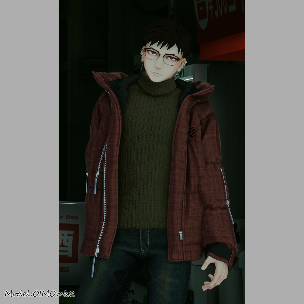 TurtleNeckSweater【珍飯亭共通素体用】