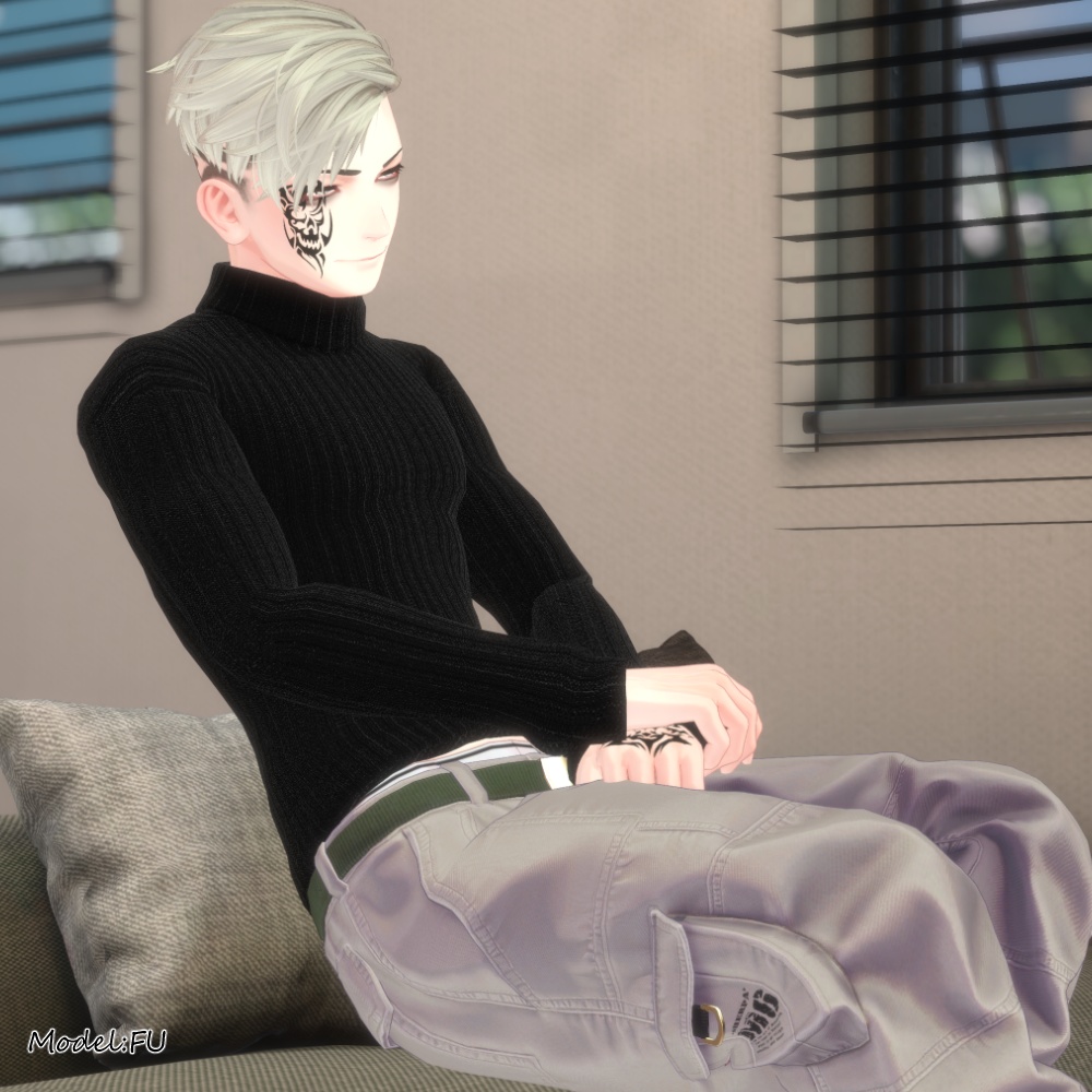 TurtleNeckSweater【珍飯亭共通素体用】