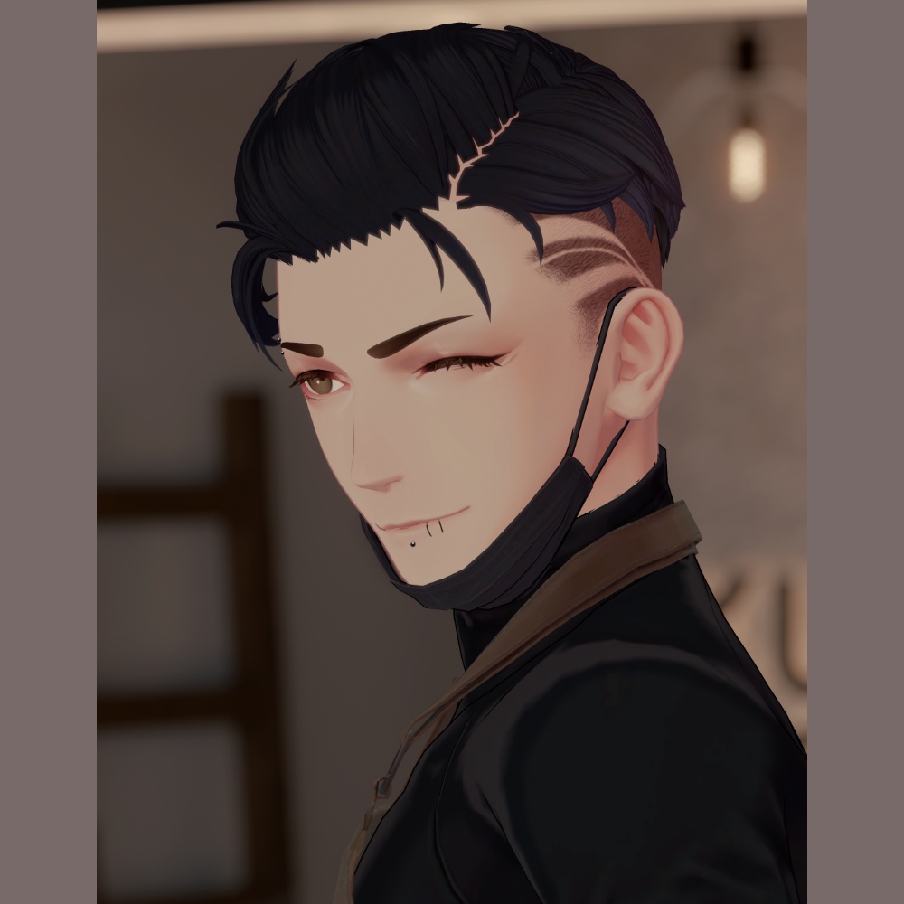 【社畜の連成さん対応】EyeblowPiercing&TonguePiercing&LipPiercing