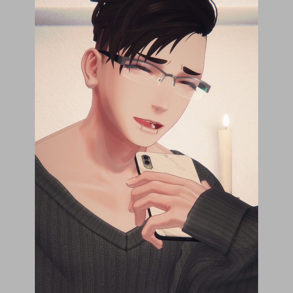 【社畜の連成さん対応】EyeblowPiercing&TonguePiercing&LipPiercing